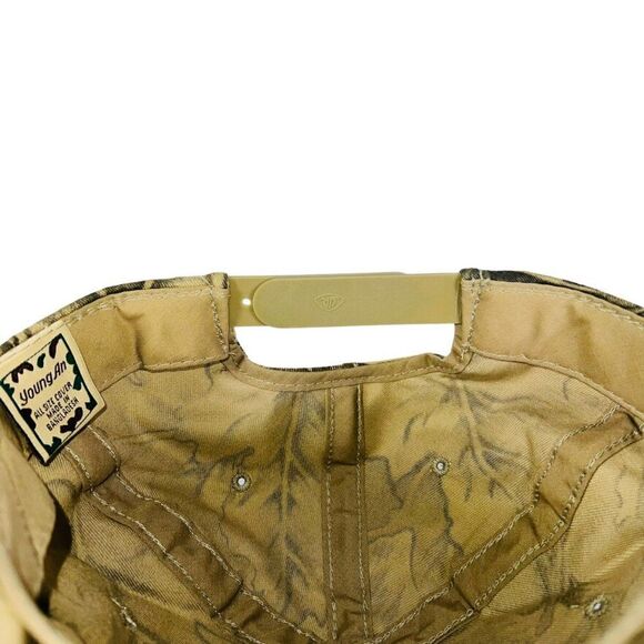Vintage Youngan REC Electric Logo Camo Snapback Hat Adjustable One Size Fits Mos - Picture 6 of 7